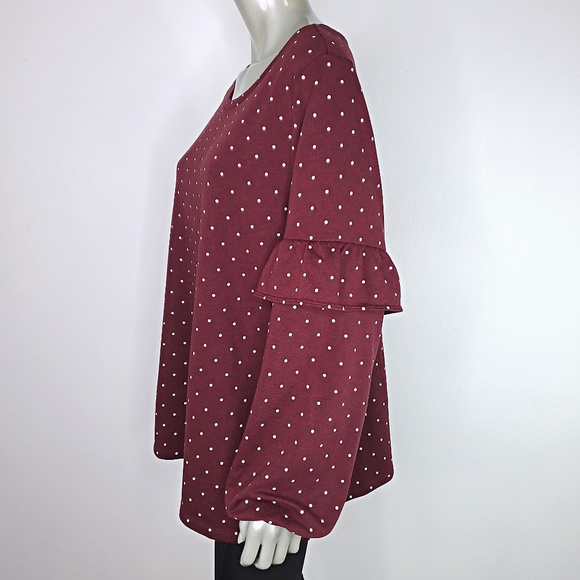 Old Navy Red Polka Dot Sweater Plus Size XXL - Picture 3 of 5